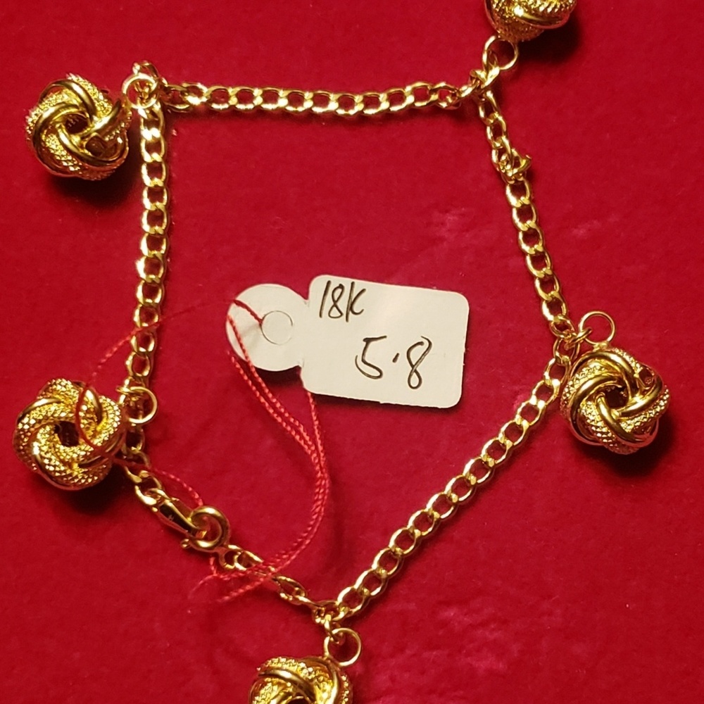 18k Saudi gold bracelet